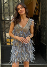 Étoile Feather Dress Siel