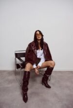 Jacket MsR Leather Crocodile - Εικόνα 3