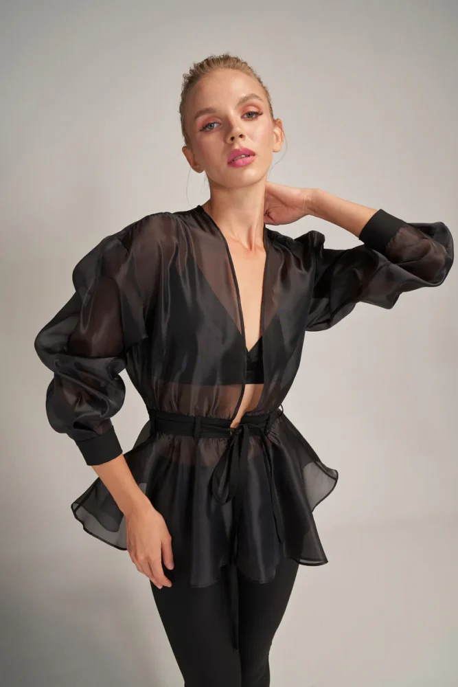 6682-MUNA-7 Jacket Muna Organza - Image 1