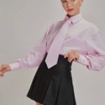 Shirt  Crop Tie Design
