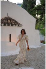 BUTTER BLOSSOM LONG DRESS - Εικόνα 5