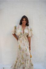 BUTTER BLOSSOM LONG DRESS - Εικόνα 3