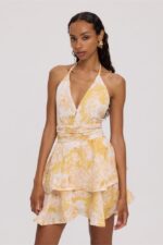 SOLENE LINEN MINI DRESS - Εικόνα 3
