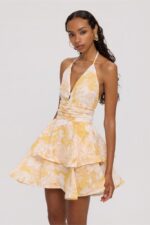 SOLENE LINEN MINI DRESS - Εικόνα 2