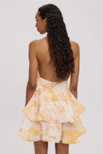 SOLENE LINEN MINI DRESS - Εικόνα 4