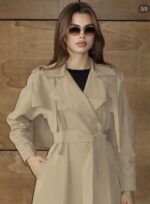 Masca Beige Trench - Εικόνα 7