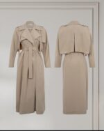Masca Beige Trench - Εικόνα 9
