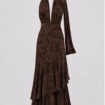 BLAIR BROWN LONG DRESS