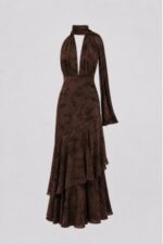 BLAIR BROWN LONG DRESS
